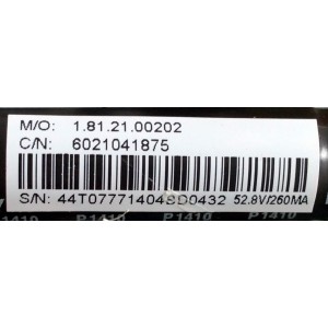 MAIN / FUENTE / (COMBO) / SEIKI 6021041875 / CV3393AL-B23 / 44T0777 / MODELO SE22FE01	