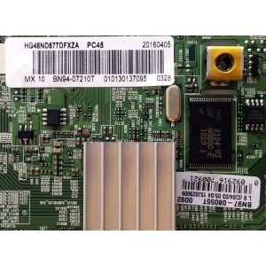 MAIN / SAMSUNG BN94-07210T / BN97-08055T / BN41-02346B / MODELO HG48ND677DFXZA TS01 / HG48ND677DFXZA US02 / PANEL CY-GH048BGLV6H HW14 	