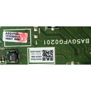 MAIN / SANYO A5GVFMMA-001 / BA5GVFG0201 1 / A5GVF-MMA / A5GVFUH / MODELO FW43D25F DS2 / PANEL U4DV0XH