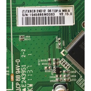 MAIN / VIZIO 756TXBCB2K012 / 715G4404-M01-000-005F / TXBCB2K01204 / TXBCB2K01205 / TXBCB2K01206 / MODELO M3D460SR LTYAKSAM / PANEL T460HB01 V.1	