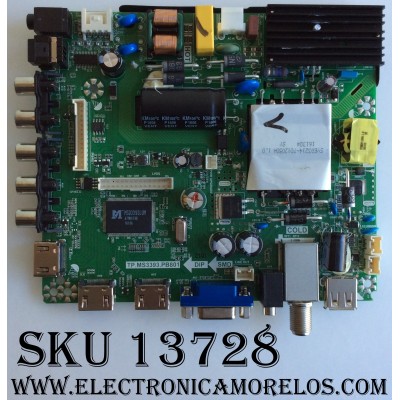 MAIN / FUENTE / (COMBO) / SEIKI L16032101 / TP.MS3393.PB801 / SY16155-1 / 890-M00-06NC6 / PANEL T430HVN01.6	