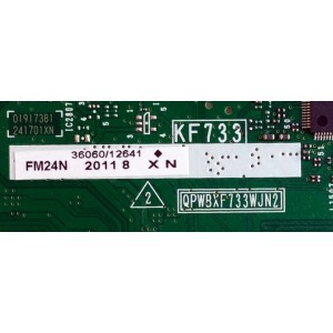 MAIN / SHARP DKEYMF733FM24N / FM24N / KF733 / QPWBXF733WJN2 / SUSTITUTA DKEYMF733FM24S / PANEL LK695D3GW40Z / MODELOS LC-70LE632U / LC-70LE733U / LC-60LE652U