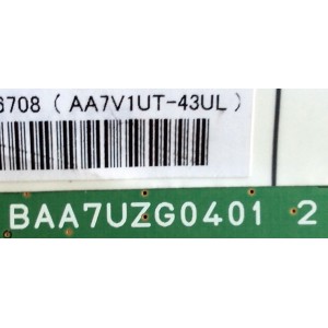 MAIN / PHILIPS AA7V1UT-43UL / A7V1 / BAA7UZG0401 2 / MODELO 43PFL5602/F7  / PANEL UADV1XT	