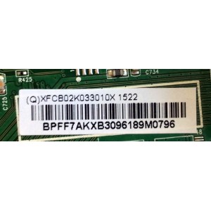 MAIN / VIZIO XFCB02K033 / XFCB02K033010X / (Q)XFCB02K033010X / 715G6274-M02-001-004K / MODELO E28h-C1 LTT3THAR / PANEL TPT275B5-A014 REV.S11E