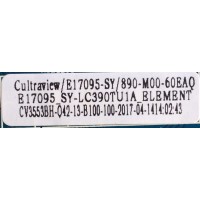 MAIN / FUENTE (COMBO) / ELEMENT 890-M00-60EAQ / CV3553BH-Q42 / CV3553BH-Q42_13 / E17095-SY / 60EAQ174NDA / MODELO ELEFW3916 / PANEL LC390TU1A