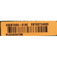 MAIN / LG EBT63724903 / EAX66202604(1.0) / 69EBT000-02AD / PANEL LC650EUF (FH)(M1) / MODELO 65LF6350-UA.BUSYLJR