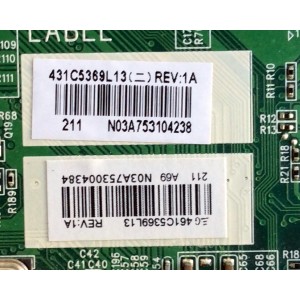 MAIN / SANYO 431C5369L13 / 461C5369L13 / SD46T / SSD42T / VTV-L42612 / MODELO DP46142 SSD46TA-00 / PANEL LTA460HN05-T02 / LTA460HN05-T03
