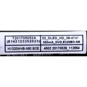 MAIN / FUENTE (COMBO) / SCEPTRE U17052181 / TP.MS3553.PB855 / 65W1 / MODELO U32 / PANEL HV320WHB-N80	