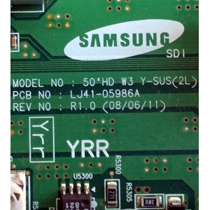 Y-SUS / SAMSUNG LJ92-01516D / 516D / LJ41-05308A / MODELO PN50A400C2DXZA / PANEL S50HW-YB03	