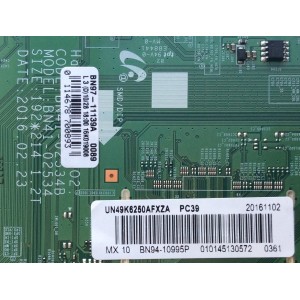 MAIN / SAMSUNG BN94-10995P / BN97-11139A / BN41-02534B / MODELO UN49K6250AFXZA FA01 / PANEL CY-VK049BGLV3H HW44	