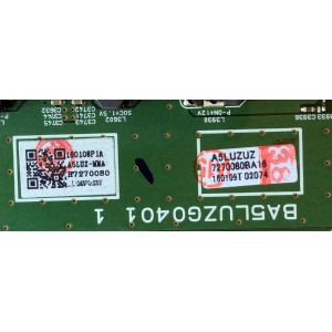MAIN / SANYO A5LUZMMA-001 / BA5LUZG0401 1 / A5LUZ-MMA / A5LUZUZ / PANEL LVU500CMDX E2 V1  / MODELO FW50C85T
