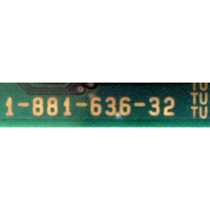 MAIN / SONY A-1778-906-A / A1754478A / 1-881-636-32 / PANEL LTY550HQ02-102 / LTZ550HQ02 102 / MODELOS KDL-40HX800 / KDL-46HX800 / KDL-55HX800