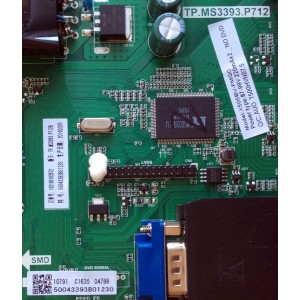 MAIN / FUENTE / (COMBO) / SCEPTRE 50043393B01230 / TP.MS3393.P712 / MODELO X505BV-FMQC X505BV-FMQC8LJAV93CH / PANEL LLTH500WLEDM-LH7MH / LC500DUJ-SGE2	