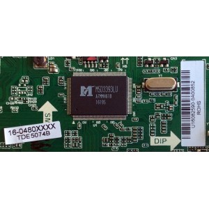 MAIN / RCA U16082590 / T.MS3393.81 / 16-0480XXXX / U16082590-0A00852