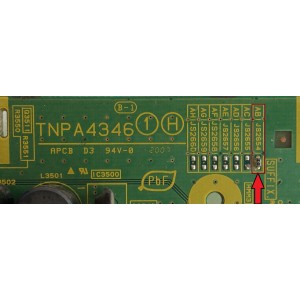 MAIN / PANASONIC TNPA4346ABS / TNPA4346 / MODELO TH-42PZ700U