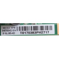 LED DRIVER PARA TV TCL / NUMERO DE PARTE 81-BLI065-H03 / SHE7003A-101H / DLBB455 REV:0.4 / SHE7003A02-101H / DISPLAY V650DJ4-QS5 / MODELO 65S401