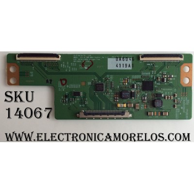 T-CON / LG 6871L-4119A / 4119A / 6870C-0480A / MODELO 42LF5600-UB BUSYLJR / PANEL LC420DUE(MG)(A3)	