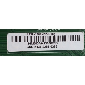 MAIN / FUENTE / (COMBO) 3639-0262-0150 / 0171-2271-6465 / 3639-0262-0395 / MODELO D39HN-E0