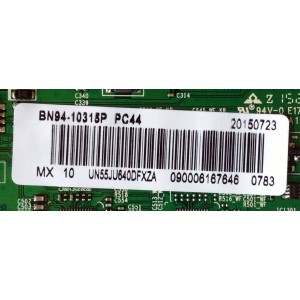 MAIN / BN94-10315P / BN97-10096K / BN41-02443A / MODELO UN55JU640DFXZA ED02 / PANEL CY-GJ055HGEVBH	