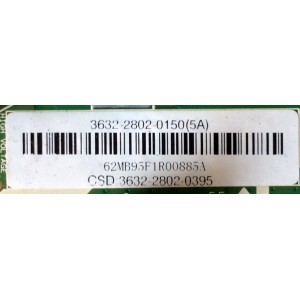 MAIN / FUENTE / (COMBO) VIZIO 3632-2802-0150 / 0171-2271-5645 / MODELO D32H-C0 LAUFTBAR / PANEL HV320WX2	