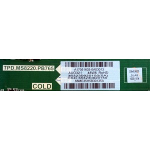 MAIN / FUENTE / (COMBO) / VIZIO 3632-3092-0150 / TPD.MS8220.PB765 / 363230920150(5A) / A17051603 / MODELO D32HN-E0 LAUAVMCT	