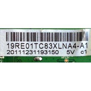 MAIN / RCA 19RE01TC83XLNA4-A1 / T.RSC8.3C 11411 / MT185GW01 / MODELO 19LA30RQD	