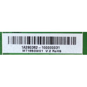 MAIN / RCA 19RE01TC83XLNA4-A1 / T.RSC8.3C 11411 / MT185GW01 / MODELO 19LA30RQD	