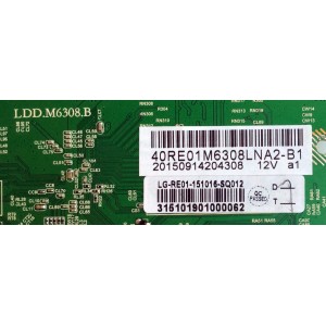 MAIN / FUENTE / (COMBO) / RCA 40RE01M6308LNA2-B1 / LDD.M6308.B / LG-RE01-150831-SQ110 / MODELO SLD40A45RQ	