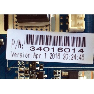 MAIN FUENTE PARA TV ELEMENT / NÚMERO DE PARTE 34016014 / CV3393BL-K23 / CV3393BL_K23_21_A5 / 10006779 / 63H04871603FA6279 / MODELO ELEFW248			MAIN FUENTE PARA TV ELEMENT34016014 - ELEMENT