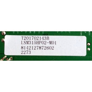 MAIN PARA MONITOR SCEPTRE  / T201702143B / JRY-L8787-BV1 / LSM315HP02-M01 / 8142127872602 / PANEL LSM315HP01-M01 / MODELO C32