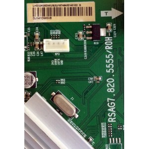 MAIN / HISENSE 167464. V2 / RSAG7.820.5555/ROH / LHD32K20DWUS(0) / 167464/E140102 / MODELO 32K20DW / PANEL HD315DH-E82/S2