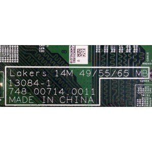 MAIN / VIZIO 791.00C10.0001 / 75500C010001 / 748.00713.0011 / 13084-1 / 755.00C01.0001 / MODELO M652I-B2 LWJARHAQ	
