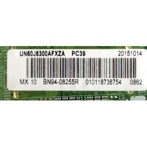 MAIN / SAMSUNG BN94-08255R / BN41-02353A / BN97-09528H / MODELO UN60J6300AFXZA MS01	