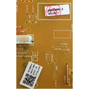 FUENTE DE PODER / MAGNAVOX FUNAI A4DUFMPW-001 / BA4GU5F0102 1 / A4DUFMPW C / A4DUF-MPW / PANEL U5AU0XH / MODELO 50MV314X/F7 DS3	