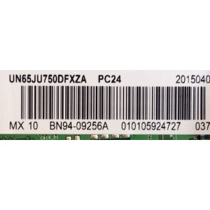 MAIN / SAMSUNG BN94-09256A / BN41-02356B / BN97-09342C / MODELO UN65JU750DFXZA TH01 / PANEL CY-WJ065FLLV2H	