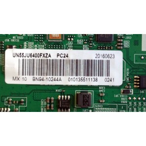 MAIN PARA TV SAMSUNG / NUMERO DE PARTE BN94-10244A / BN41-02443A / BN97-10096K / BN9410244A / PANEL CY-GJ055HGLV7H / MODELO UN55JU6400 / UN55JU6400FXZA UD03