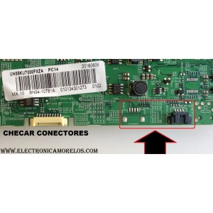 MAIN PARA TV SAMSUNG / NUMERO DE PARTE BN94-10781A / BN41-02528A / BN97-10970A / BN9410781A / PANEL CY-GK055HGEV2V / MODELO UN55KU7000 / UN55KU7000FXZA FA01