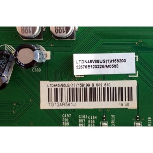 MAIN / HISENSE 158200 / 158199 / RSAG7.820.2107/R0H / MODELO LTDN46V86US / PANEL V460H1-L12 Rev.C1	