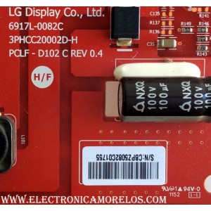 LED DRIVER / PANASONIC 6917L-0082C / 3PHCC20002D-H / PCLF-D102 / MODELO TC-L42E50 / PANEL LC420EUD(SE)(M1)	