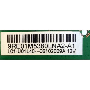 MAIN / PROSCAN 9RE01M5380LNA2-A1 / RT807_V3_20090611 / 20-A5380---73-00 / MODELO 40LC45Q / PANEL V400H1-L01 REV C1