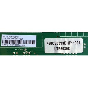 MAIN / WESTINGHOUSE 42T0147 / CV3393BH-F / 1.80.60.00107 / F50CV3393BHF11001 / LTE50308 / MODELO DWM50F3G1  VER:TW-77521-A050D / PANEL  D500D3-GG55-C0X / T500HVN04.1	