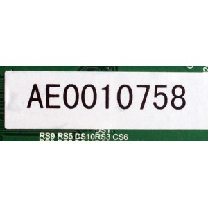MAIN / RCA A16100300 / T.MS3458.U801 / AE0010758 / MODELO RLDED5099-UHD-A / PANEL V500DJ2-QS5-M3-12V	