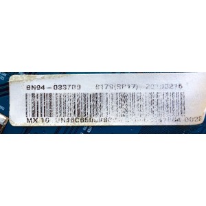 MAIN / SAMSUNG BN94-03370B / BN41-01438A / SUSTITUTAS BN94-03370A / BN94-03370C / BN94-03370D / BN94-03370E / BN94-03370F / BN94-03370G / BN94-03370H / PANEL LTF460HJ03 A01 / MODELO UN46C6500VFXZA	