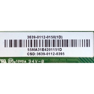 MAIN / VIZIO 3639-0112-0150 / 0171-2271-5261 / 3639-0112-0395 / PANEL T390HVN04.0 XL  / MODELO E390-B0 LAQAPSBQ	