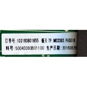 MAIN / FUENTE / (COMBO) / SCEPTRE 50043393B01100 / TP.MS3393.PA501 / M236HJJ-P02 C4 / MODELO E246BV-FMQC	