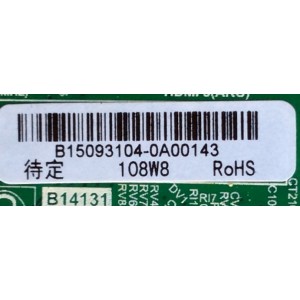 MAIN / FUENTE / (COMBO) / B15093104 / TP.MS3393.PC821 / B15093104-0A00143	