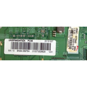 MAIN / SAMSUNG BN94-06976A / BN97-07704D / BN41-01958B / MODELO UN55F6400AFXZA UU04 / PANEL CY-HF550CSLV3H