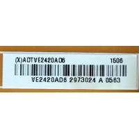 FUENTE DE PODER / VIZIO ADTVE2420AD6 / 715G6973-P01-000-002H / 715G6973-P01-000-002M / (X)ADTVE2420AD6 / PANEL TPT550J1-HVN08.U REV:S110A / MODELOS E55-C1 LTC7SHAR / E55-C1 LTC7SHAS / E55-C1 LTCWSHAR / E55-C1 LTCWSHBR / E55-C1 LTMWSHAR / E55-C1 LTMWSHBS