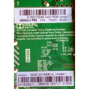 MAIN / FUENTE / (COMBO) / ELEMENT K16070946 / SY16200-1 / TP.MS3393.PB801 / 20160614_143921 / MODELO ELEFW5016 / PANEL V500HJ1-PE8 REV:C7