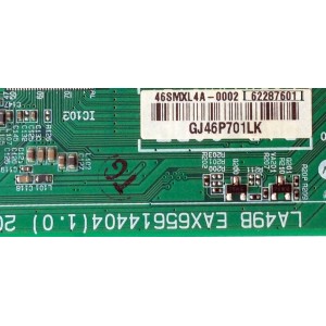 MAIN / LG EBU62287601 / EAX65614404 (1.0) / 46SMXL4A-0002 / GJ46P701LK / MODELO 32LB560B-UZ.AUSMLJM / PANEL NC320DXN VSBP1